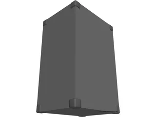 Speaker DJ 3D Model preview