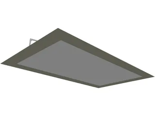 Basketball Court 3D Model preview