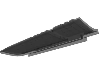 Keyboard Apple 3D Model preview