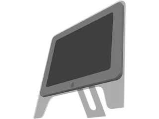 Monitor Flat Apple 3D Model preview