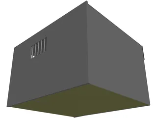 Jail Cell 3D Model preview