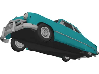 Ford Club Coupe Classic (1949) 3D Model preview
