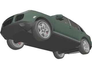 Porsche Cayenne Turbo (2005) 3D Model preview