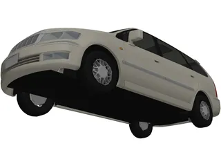 Mitsubishi Chariot Grandis (1997) 3D Model preview
