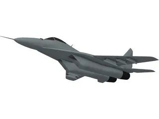 MiG-29 Fulcrum 3D Model preview