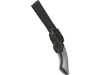 Colt Peacemaker 3D Model preview