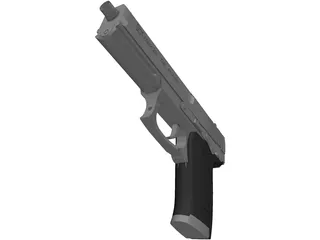 Hekler Koch Mk 23 SOCOM 3D Model preview