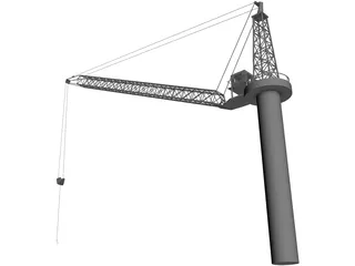 Crane 3D Model preview