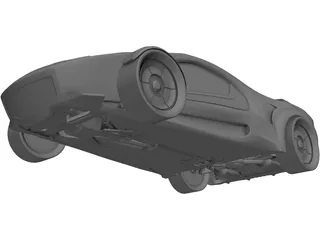 SkyCar Unity 3D Model preview