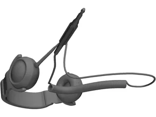 Headphones 3D Model preview