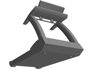 Treadmill 3D Model preview