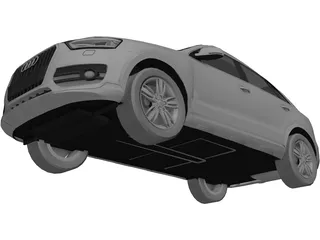 Audi Q3 3D Model preview