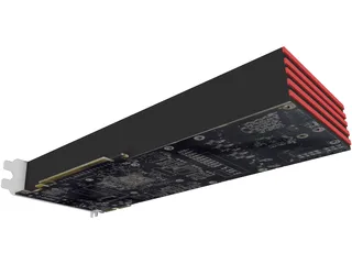 AMD Radeon 6970 3D Model preview