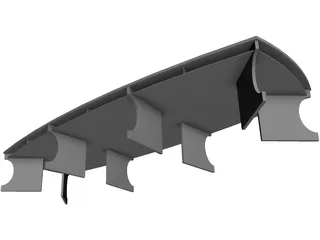 Conference Table 3D Model preview