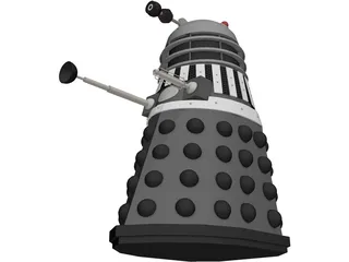 Dalek 3D Model preview