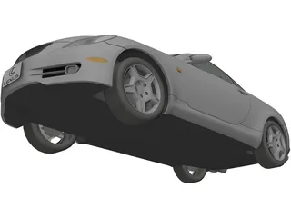 Lexus SC430 3D Model preview