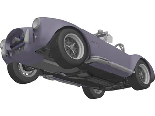 Shelby Cobra 3D Model preview