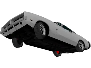 Dodge Charger R-T (1969) 3D Model preview