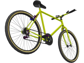 Bike 3D Model preview