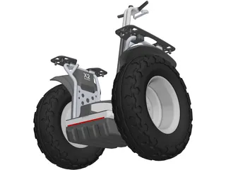 Segway X2 3D Model preview