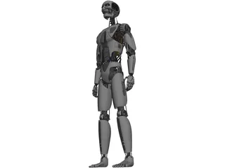 Robot 3D Model preview
