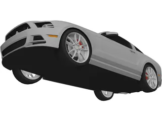 Ford Mustang 3D Model preview