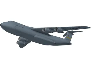 C-5 Galaxy 3D Model preview