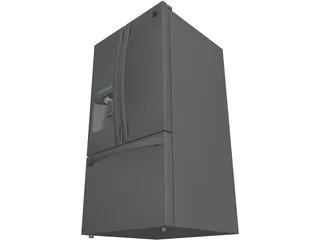 Kenmore ELITE 33 Fridge 3D Model preview