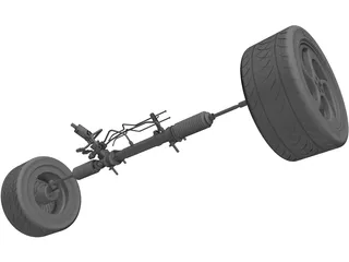 Power Steering 3D Model preview
