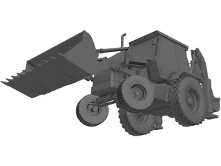 JCB 3DX 3D Model preview