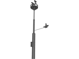 DSRC Traffic Camera 3D Model preview