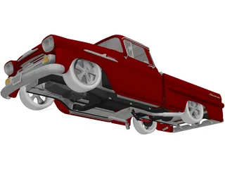Chevrolet Apache Fleetside (1958) 3D Model preview