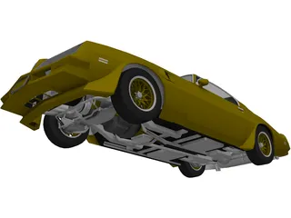 Pontiac Trans Am (1977) 3D Model preview