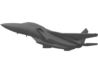 F-15 3D Model preview