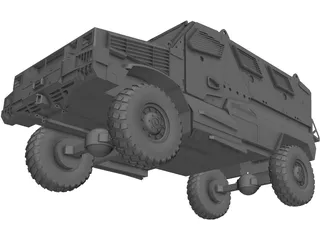 MRAP 3D Model preview