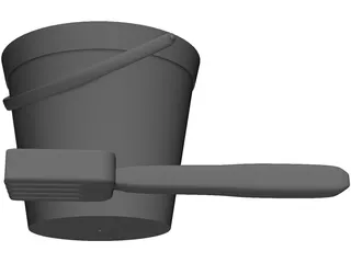 Bucket 3D Model preview