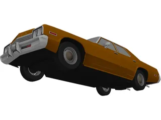 Dodge Monaco (1974) 3D Model preview
