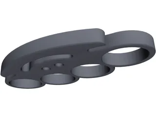 Knuckles 3D Model preview