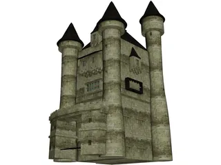 Dark Castle 3D Model preview