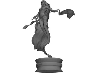 Diosa Figure 3D Model preview
