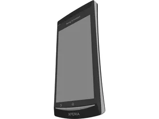 Sony Ericsson Arc Xperia 3D Model preview