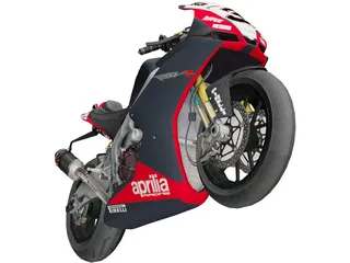 Aprilia RSV4 3D Model preview