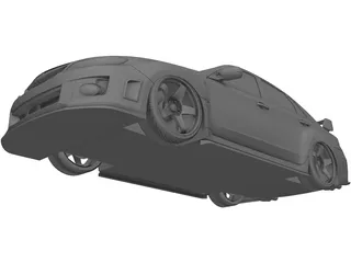 Subaru Impreza WRX STi 3D Model preview