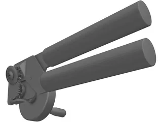 Can Opener 3D Model preview