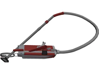Electrolux Vacuum Cleaner 3D Model preview