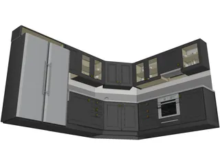 Peruvian Kitchen 3D Model preview