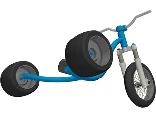 Drift Trike 3D Model preview