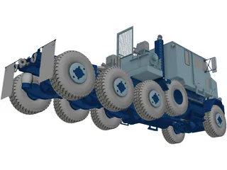 Oshkosh M1070 3D Model preview