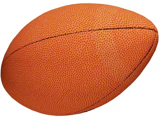 NFL Football 3D Model preview
