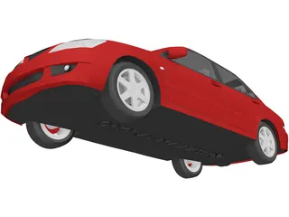 Mitsubishi Lancer (2004) 3D Model preview